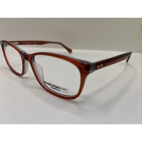 Marchon NYC Eyeglasses M-5505 600 Admired Collection Demo Lens Red 52-16-140 - Picture 3 of 6